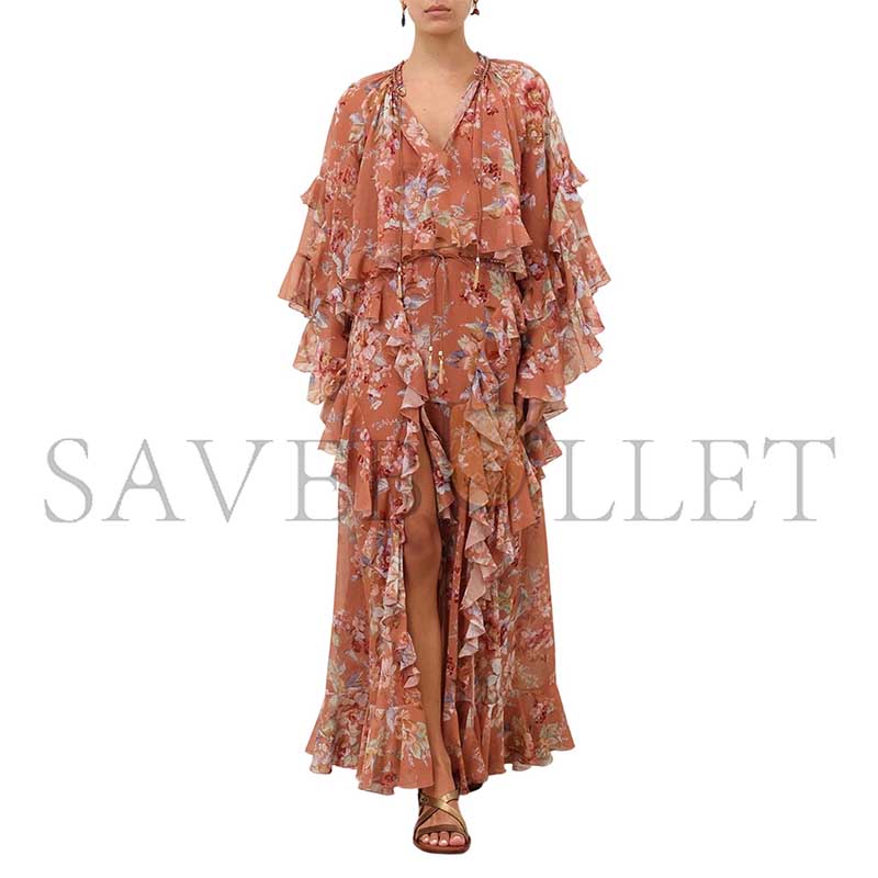 ZIMMERMANN AWAKEN RUFFLE SKIRT 5685SRS261